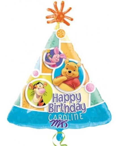 Folie ballon disney happy birthday  (excl. helium)