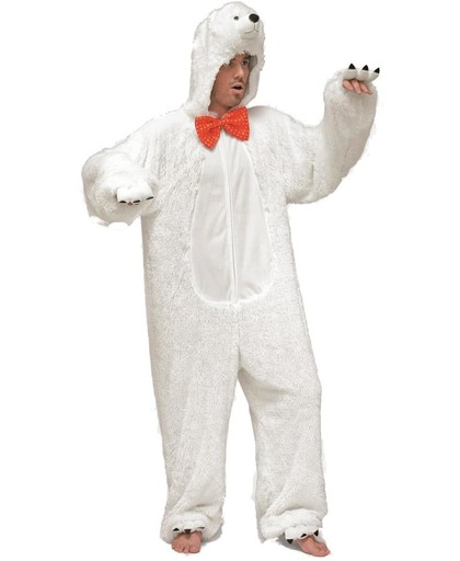 Witte ijsbeer kostuum Maat 58