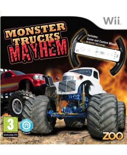 Monster Trucks Mayhem + Racestuur (Bundel)