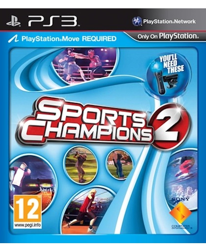 Sony Sports Champions 2, PS3 PlayStation 3 Meertalig video-game