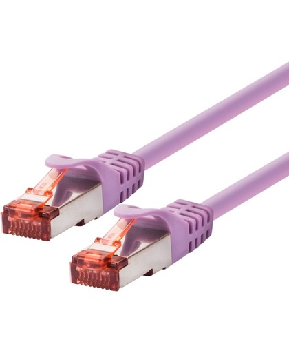 LOGON TCF66F300V 30m Cat6a F/UTP (FTP) Violet netwerkkabel