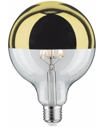 Paulmann LED Globe 125 5W E27 230V kopspiegel goud 2700K dimbaar