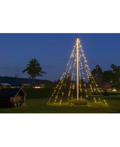 Kerstboom 400 LED tbv Vlaggenmast 600cm