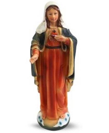 Beeld van Heilig Hart van Maria (15 cm - 6 stuks)