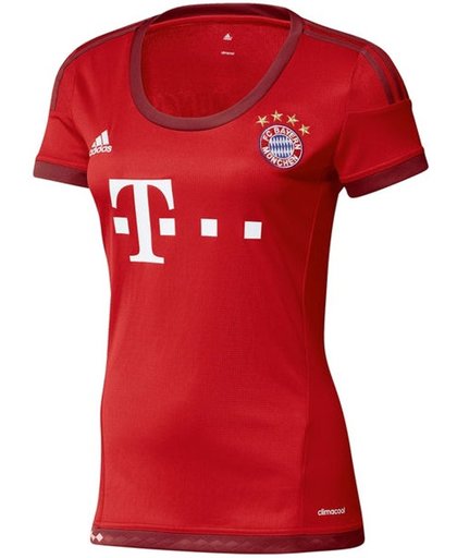 Adidas Voetbalshirt Fc Bayern München Rood Dames Maat Xl