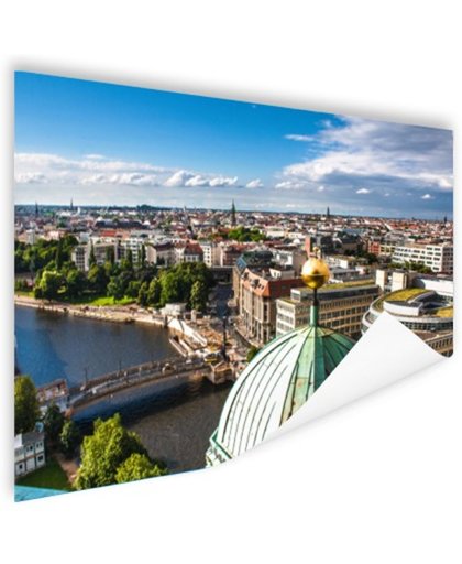 FotoCadeau.nl - Vrolijk uitzicht op Berlijn Poster 120x80 cm - Foto print op Poster (wanddecoratie)