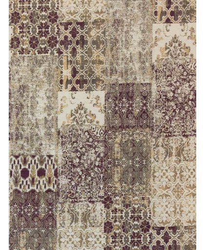Vintage patchwork - Treating Taupe - 200x280 - Safou