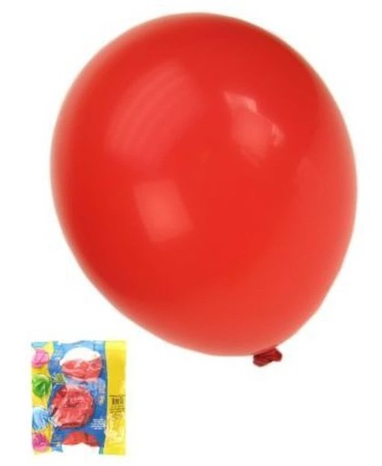 Kwaliteitsballon - 50 st - Pastel Rood