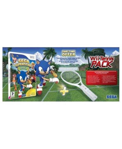 Sega Superstars Tennis + Tennisracket