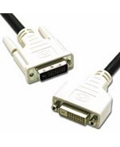C2G 5m DVI-D M/F Dual Link Digital Video Extension Cable 5m DVI-D DVI-D Zwart DVI kabel