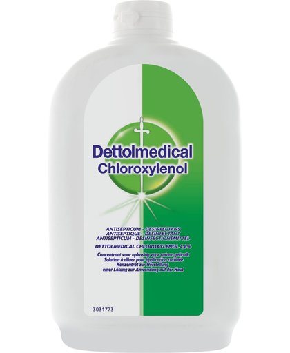 Dettol Medical Chloroxylenol 48 mg/g - Huidontsmettingsmiddel - 1 Liter