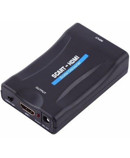 Coretek Scart naar HDMI converter - voeding via USB