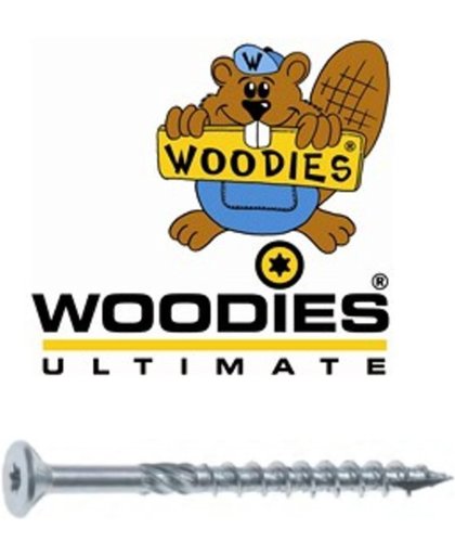 Woodies Ultimate schroeven 6 x 60/35 VK Tx-30 VERZ ( 100 stuks )