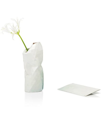 Pepe Heykoop Paper Vase Cover klein Dutch Design - licht grijs tinten