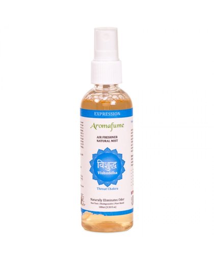 Aromafume Natuurlijke Luchtverfrisser Vishudda (Keel Chakra)- Spray