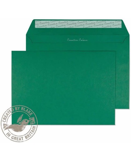 Envelop Groen stripsluiting A5 / C5 / 162x229mm - 120-grams, pak   25 stuks
