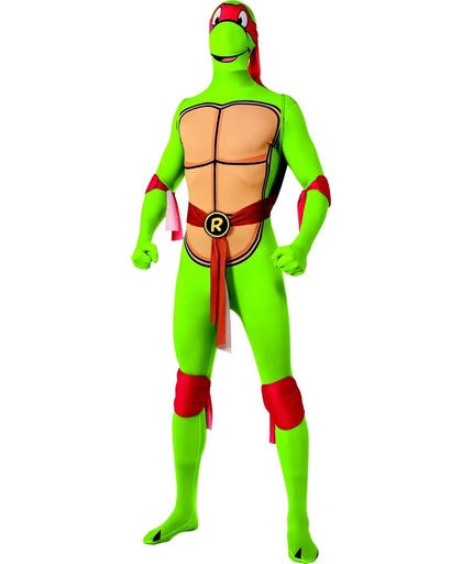 Vermomming Raphael Ninja Turtles ™ 2nd Skin - Verkleedkleding - Maat 48/50