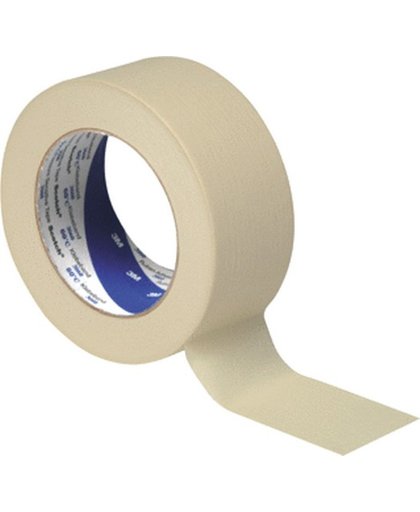 MMM zelfkl tape 101E, crepepapier, cr\xe8me-wit, (lxb) 50mx36mm