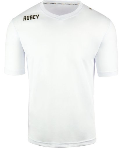 Robey Score SS - Voetbalshirt - Kinderen - Wit - Maat 152
