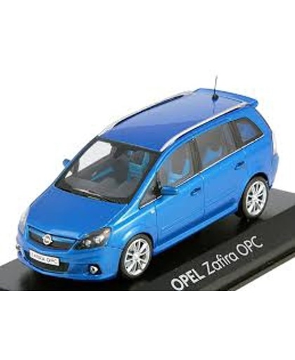 Opel Zafira OPC Blauw 1-43 Minichamps