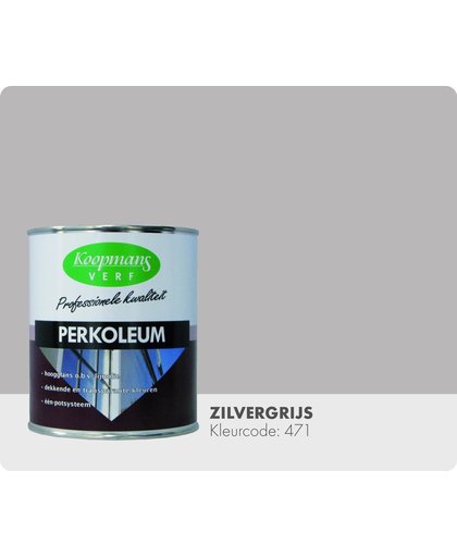 Koopmans Perkoleum - Dekkend - 0,75 liter - Zilvergrijs