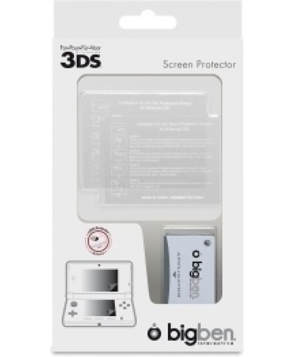 Bigben Interactive Dual Screen Protection Kit, Nintendo 3DS Nintendo 3DS 1stuk(s)