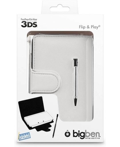 Big Ben Flip and Play Case 3DSFLIPNPLAY (Wit)