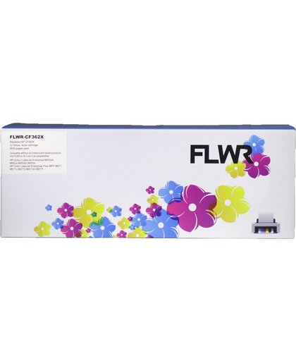 FLWR - Toner / 508X / Geel -  geschikt voor HP