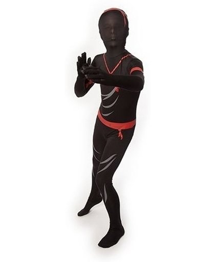 Ninja morphsuit voor kinderen 10-12 jaar (152)