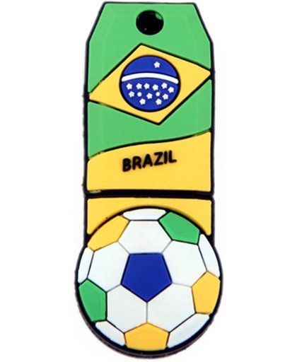 Voetbal Brazilië - USB-stick - 8 GB