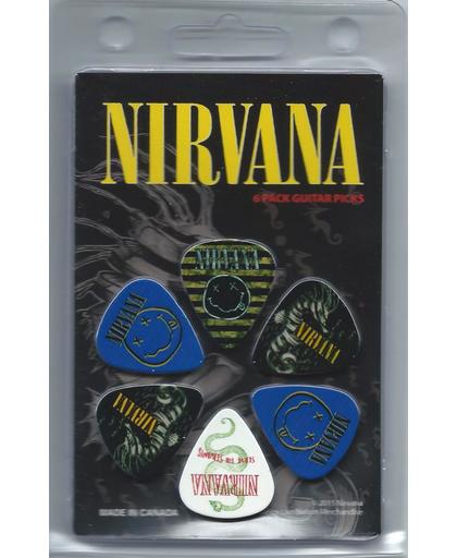 6 pack plectrums Nirvana 2