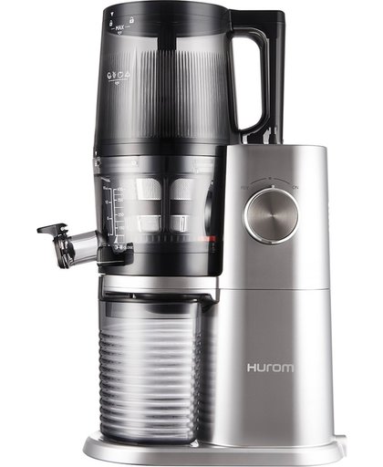 Hurom One Stop H-AI Slowjuicer 200W Platina, Roestvrijstaal