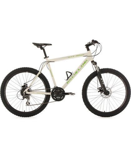 Ks Cycling Fiets Ks Cycling Mountainbike 26 inch fully-mountainbike GTZ met 24 versnellingen wit/groen -