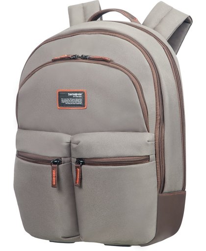 "Samsonite Laptoprugzak - Rockwell Laptop Backpack 15.6"" Grey"