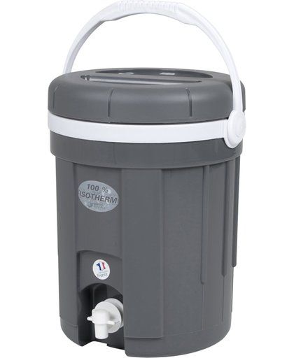 Eda Water-/sapcontainer - Met Kraan - Grijs - 8 Liter
