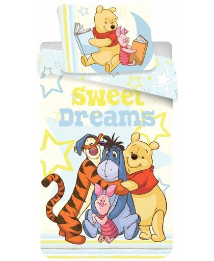Winnie the Pooh Sweet Dreams - Dekbedovertrek - 140 x 200 cm - Multi