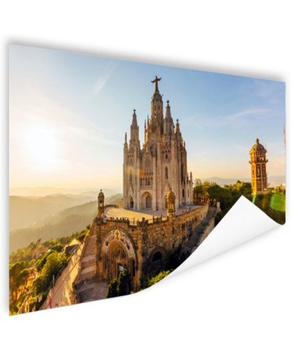 FotoCadeau.nl - Kerk Sagrat Cor Barcelona Poster 90x60 cm - Foto print op Poster (wanddecoratie)