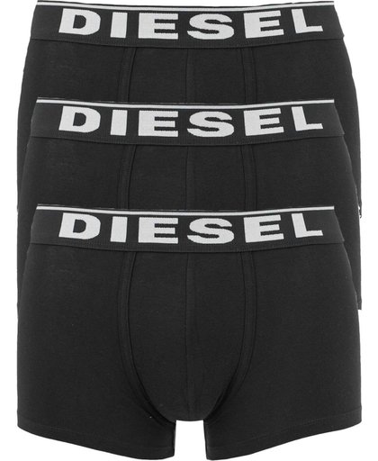 Diesel - Heren 3-Pack Boxershorts Damien Zwart - L
