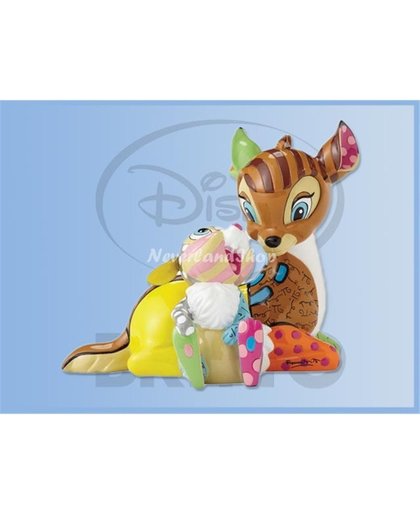 Disney by Romero Britto beeldje  - Karakter By - Bambi & Thumper