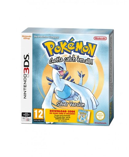 Pokemon Silver 3DS (Boxed Download Code)