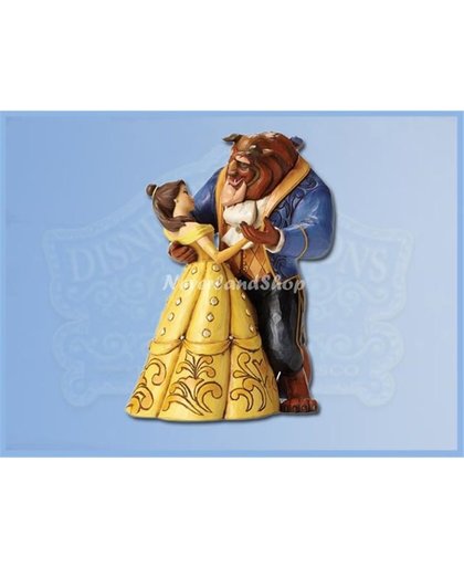Disney Traditions beeldje  - Moonlight Waltz - Beauty & the Beast