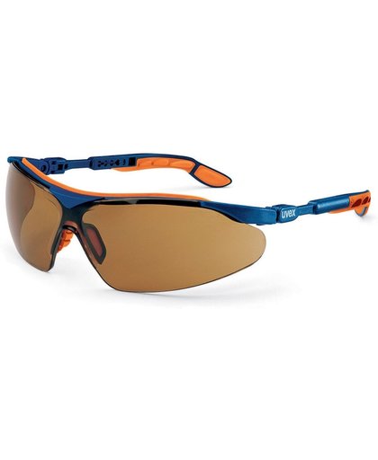 Uvex I-Vo 9160-065 veiligheidsbril , blauw-oranje