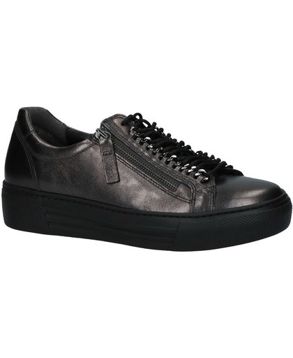 Gabor - 96466 - Sneaker laag gekleed - Dames - Maat 38,5 - Grijs;Grijze - 12 -City Ferro