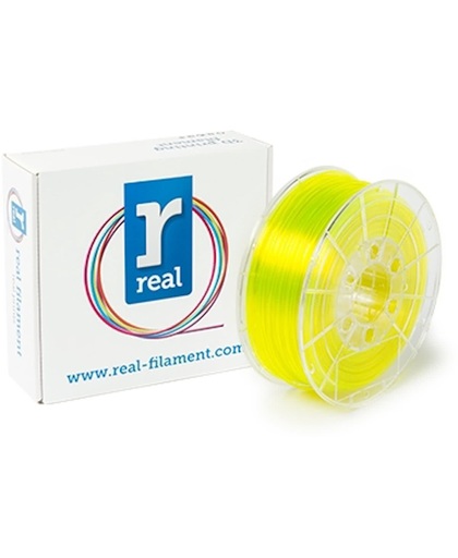 REAL Filament PETG transparant geel 2.85mm (1kg)