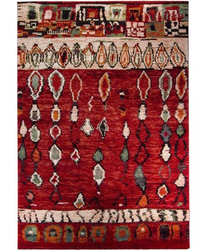 Karpet Marokko 834-75 Rood 80 x 150 cm