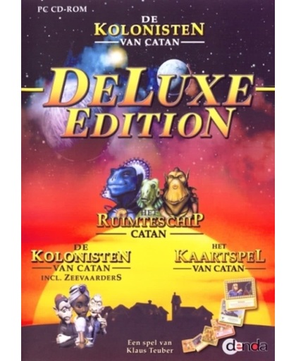 Kolonisten Van Catan + Kaartspel Van Catan + Het Ruimteschip Catan - Deluxe Edition )