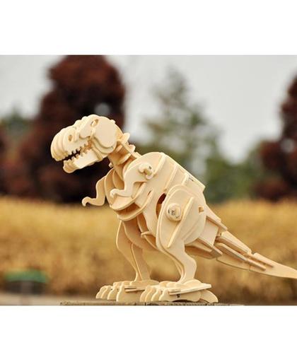 Robotime DIY - DINO Walking T-REX Dinosaur - Houten bouwpakket Dinosaurus T-Rex