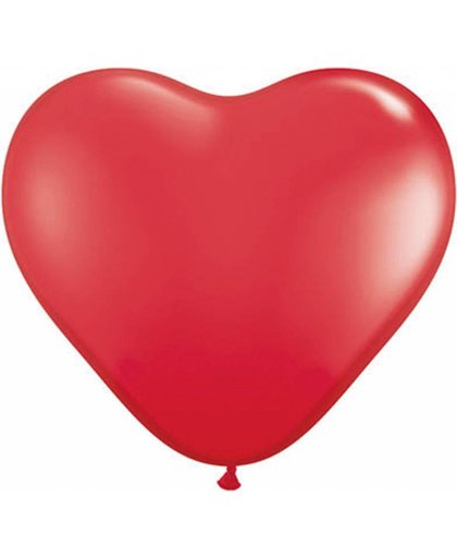 Rode Hart Reuze Ballon XL 90cm