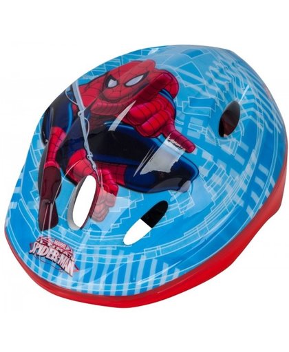 Dino Kinderhelm Spiderman 52-56 Cm Lichtblauw