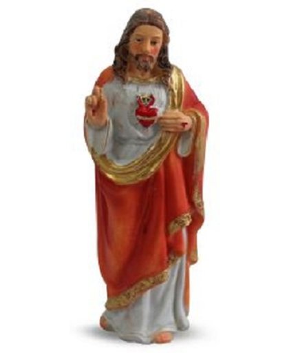 Beeld van Jezus Heilig Hart (12 cm)